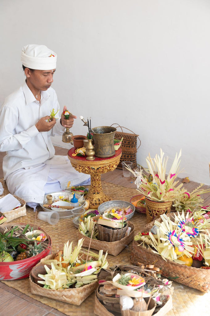 Melaspas ceremony in Bali