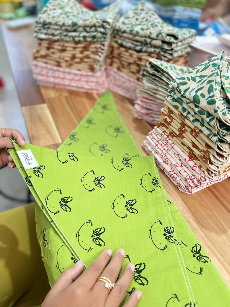 the paws grinch bandana