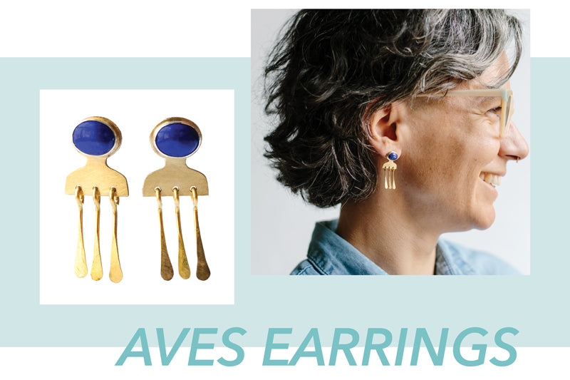 Aves Earrings by Kari Phillips