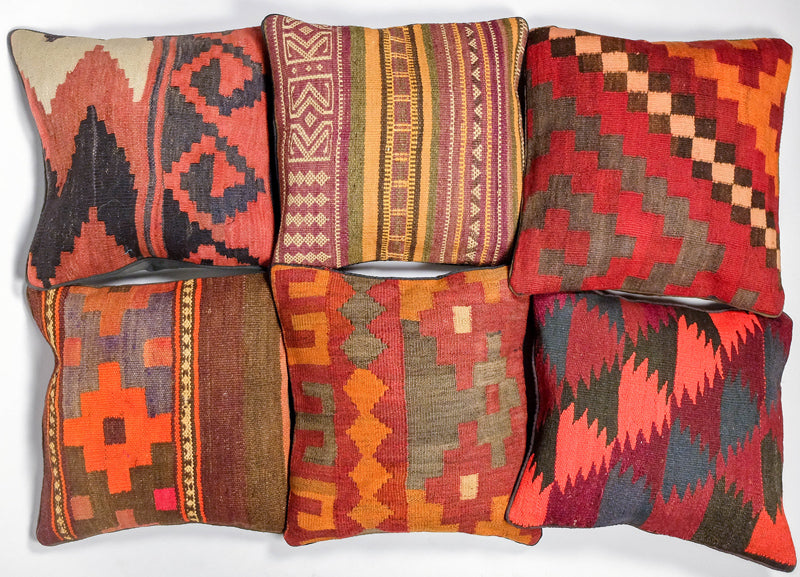 Kilim Pillowcases from Asian Imports