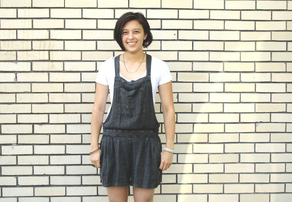 casual cool short overalls