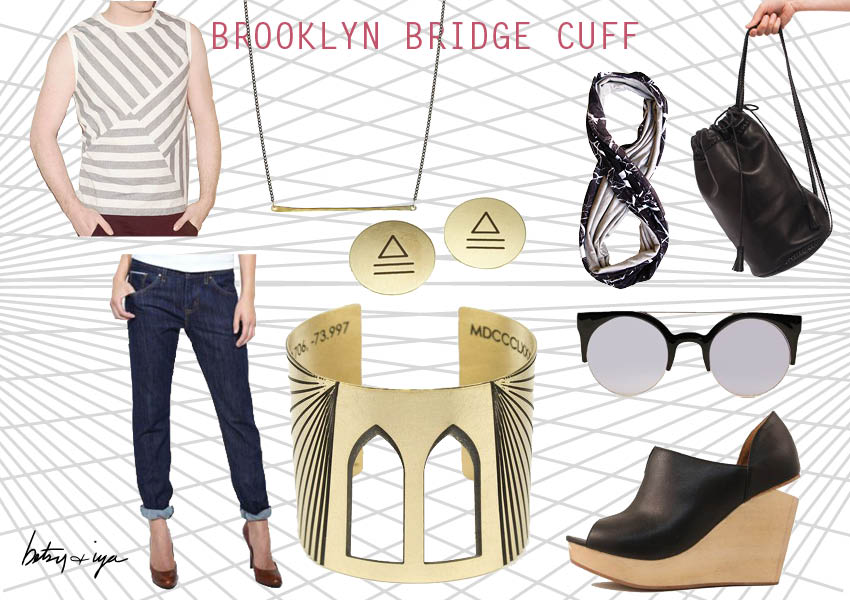 Brooklyn Bridge cuff_style board