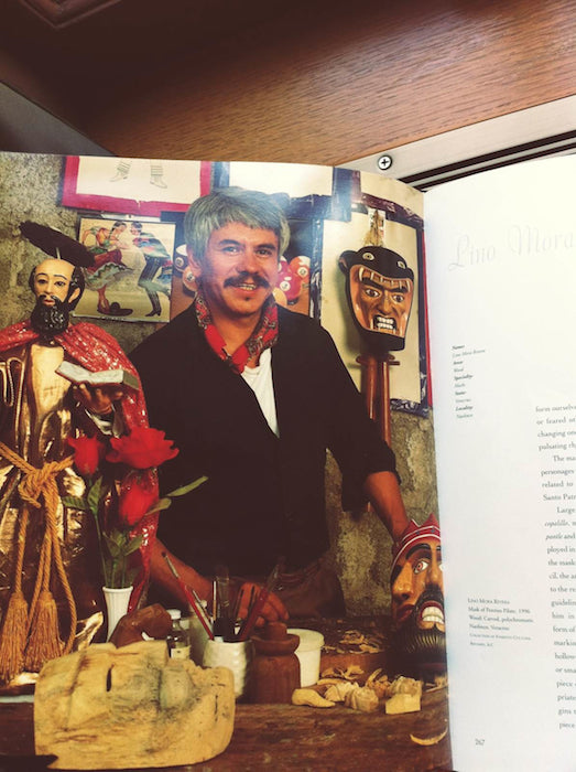 A picture in a book of Lino Mora Rivera.