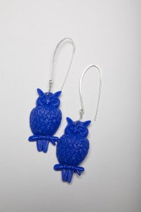 wise owl earrings