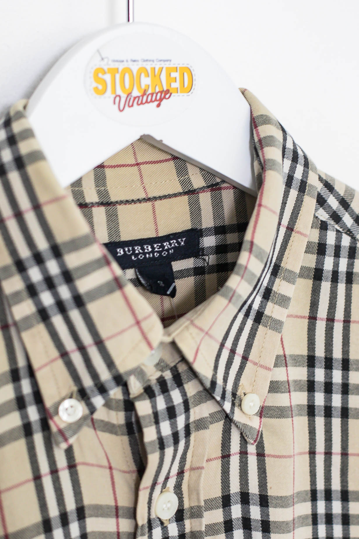 Burberry Nova Check Shirt (S) – Stocked Vintage
