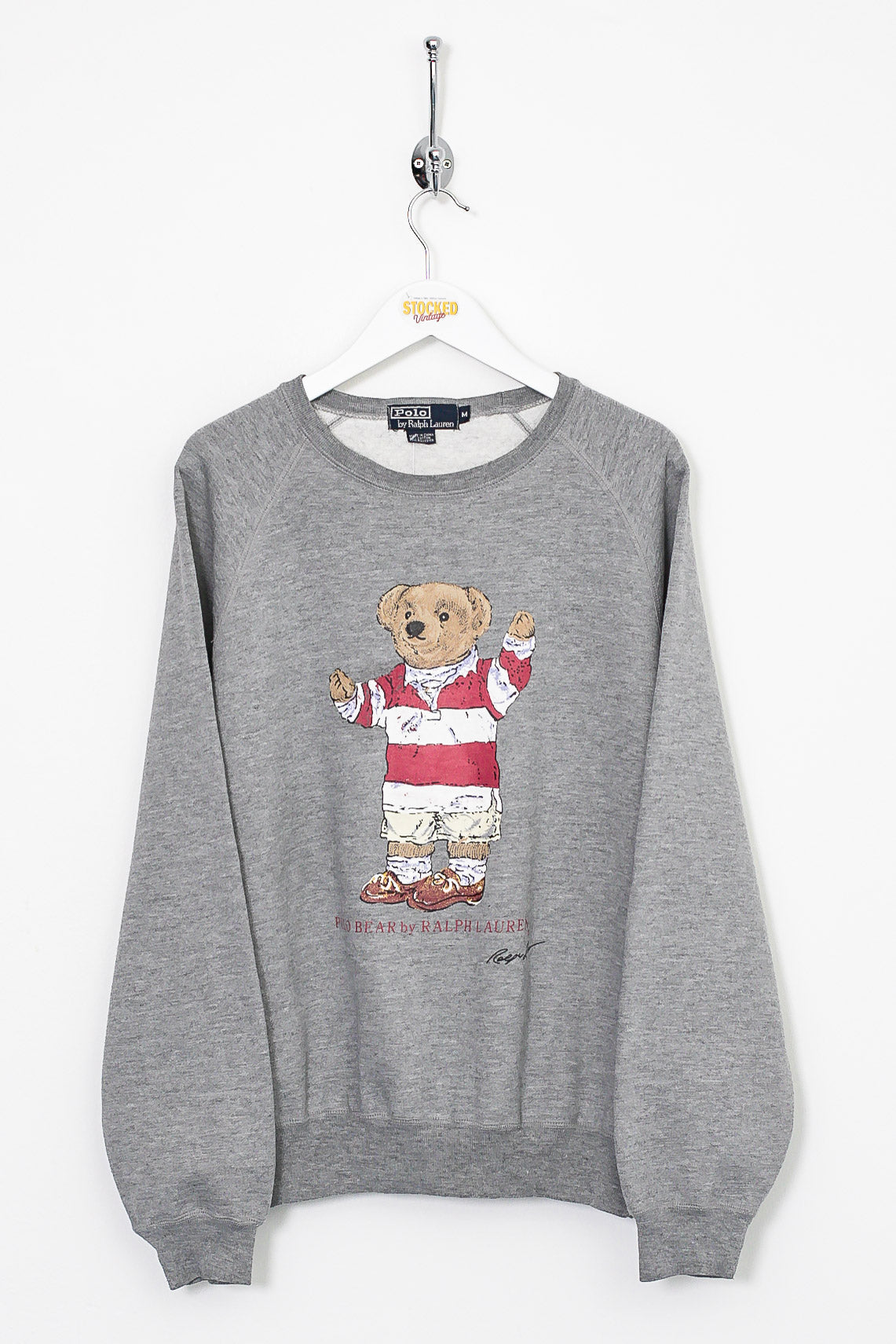 90s Ralph Lauren Polo Bear Sweatshirt (S) – Stocked Vintage