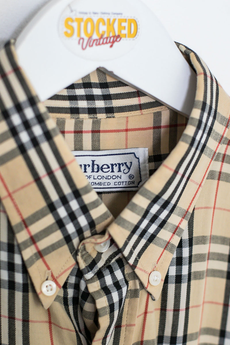 Burberry Nova Check Shirt (M) – Stocked Vintage