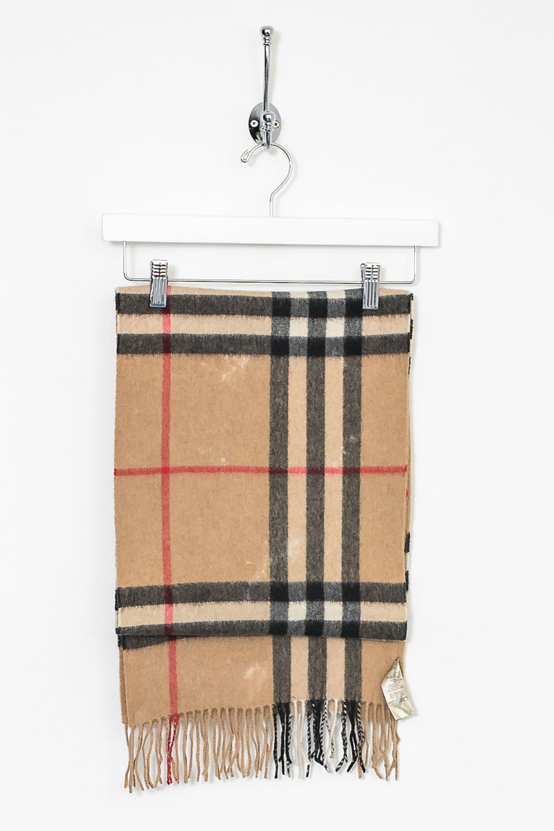 Burberry Nova Check Cashmere Scarf – Stocked Vintage