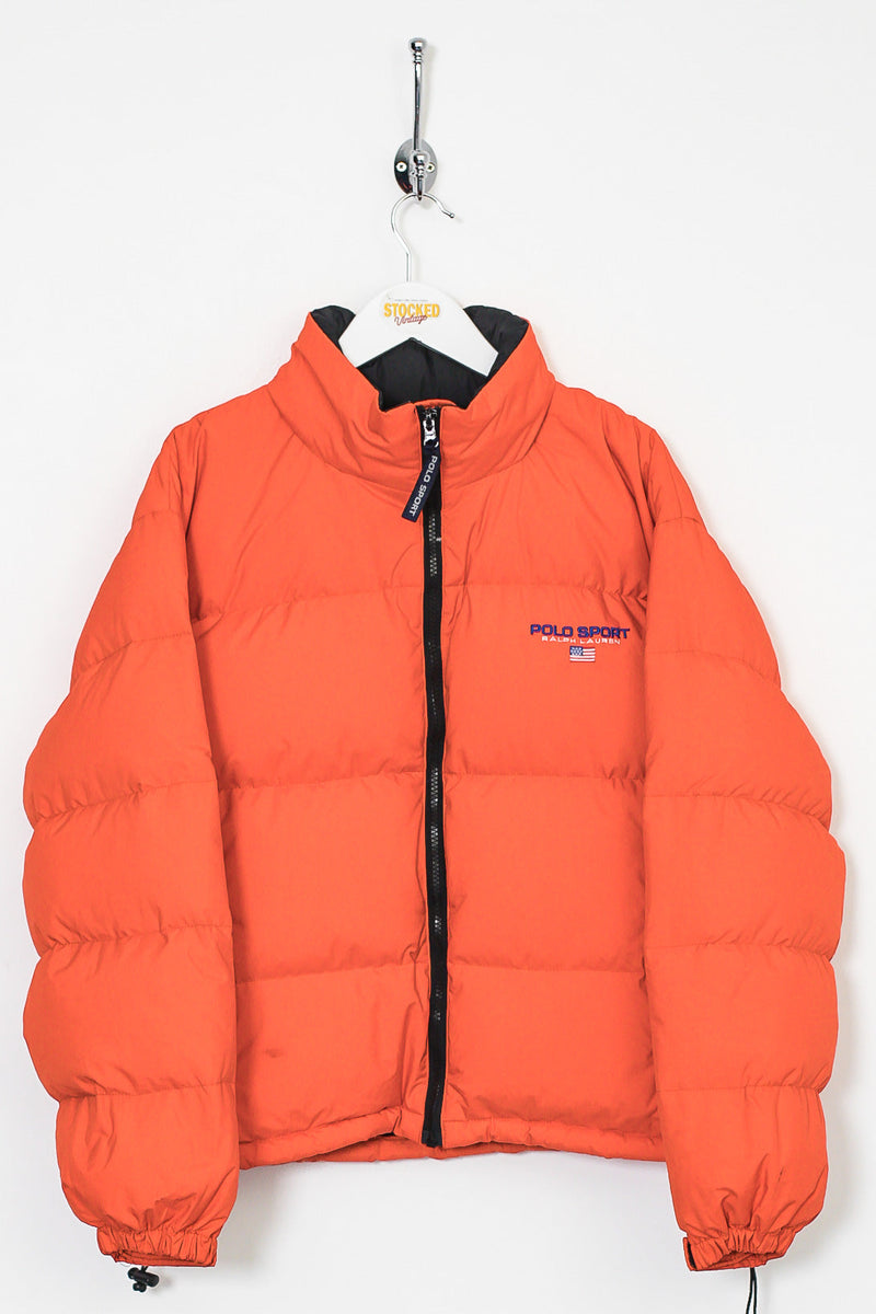 90s Ralph Lauren Polo Sport Down Filled Puffer Jacket (S) – Stocked Vintage