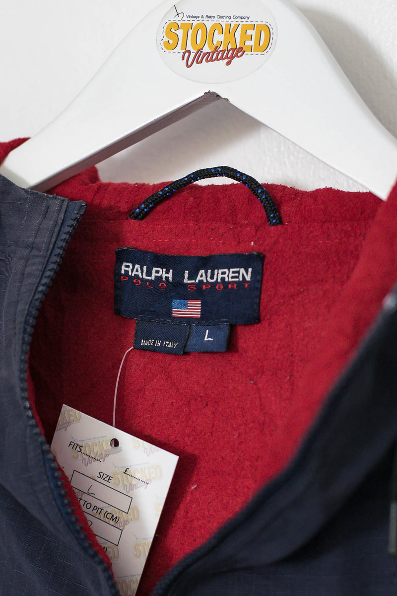 90s Ralph Lauren Polo Sport Fleece Lined Jacket (L) – Stocked Vintage