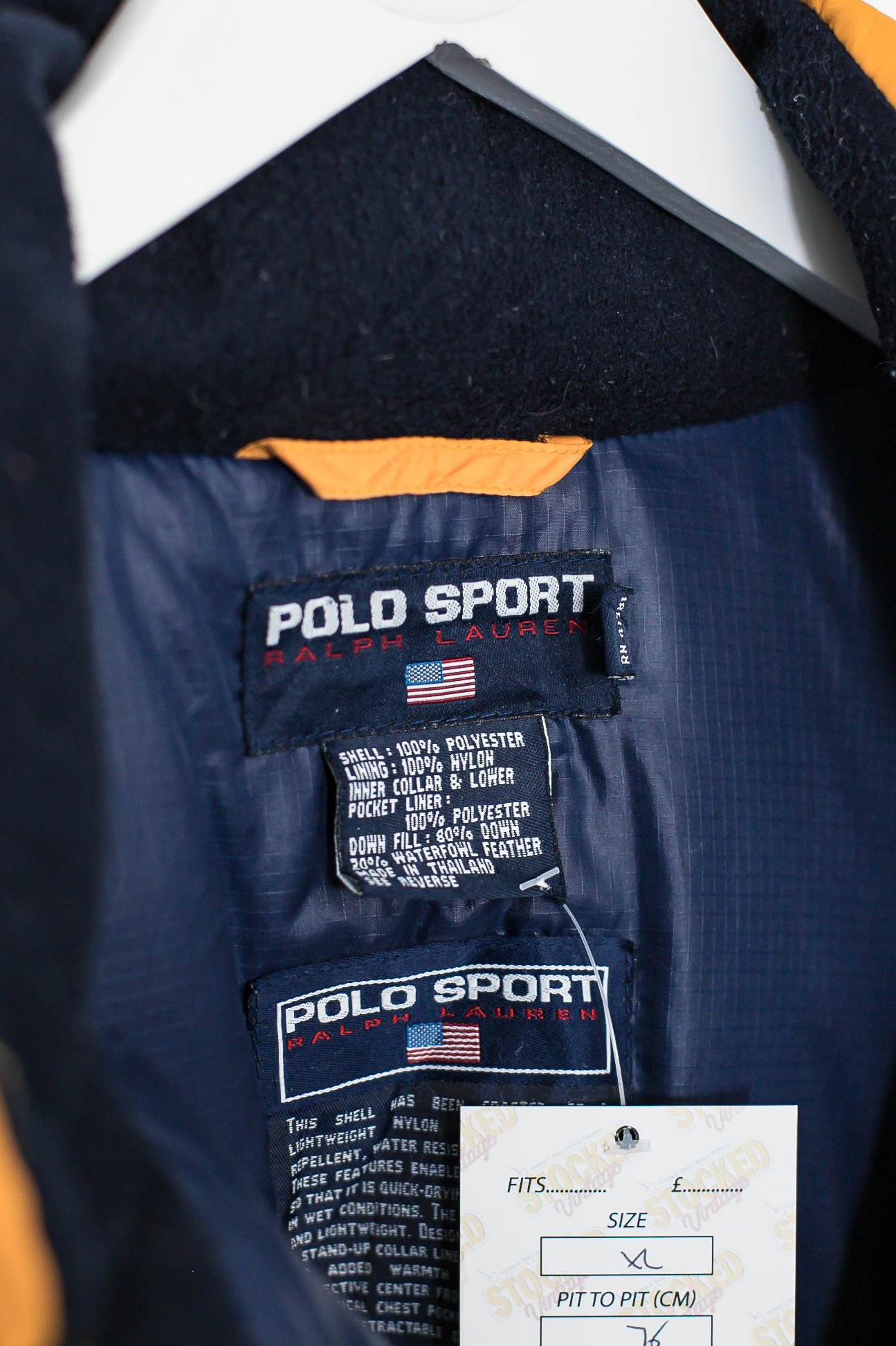 90s Ralph Lauren Polo Sport Puffer Jacket (XL) – Stocked Vintage