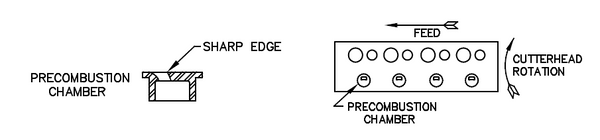 Engine block rebuilding with laminated CBN and PCD inserts