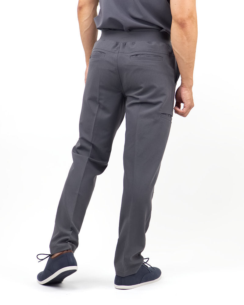 Download Rogue | Men's Slim Fit Scrub Pants by Black Finch in Gray ...