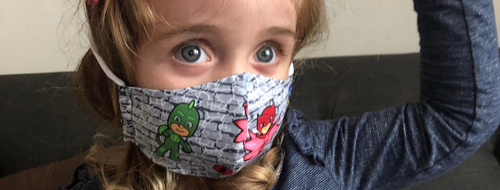 How to get your toddler to wear a mask