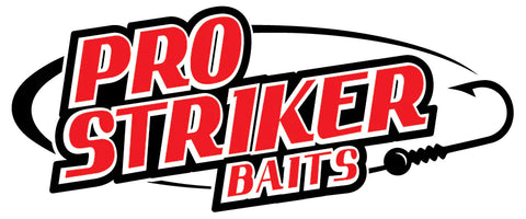 Pro Striker Baits Grub 2-Inch 40-Pack - Junebug