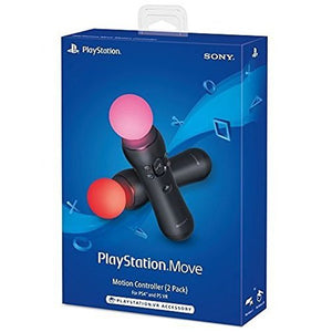 Refurbished PlayStation Move Motion Controllers Two Pack