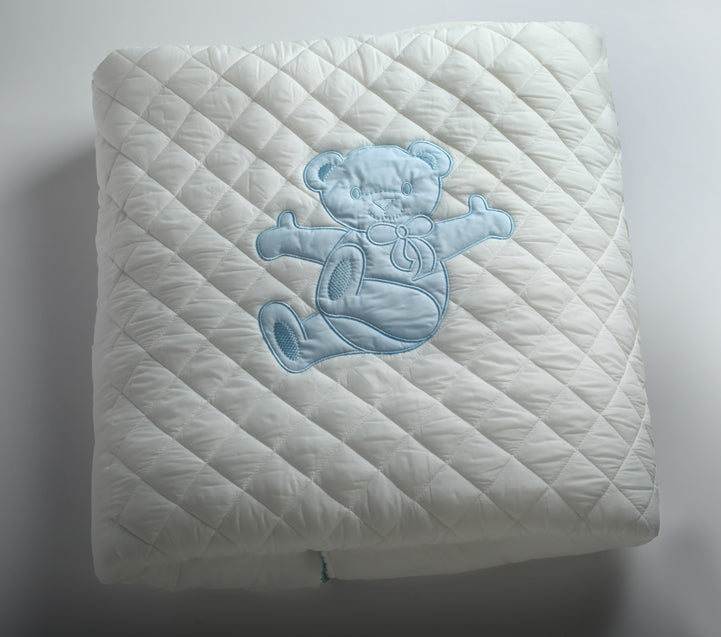 Plush Crib Puff Handmade Diamond Quilted Comforter