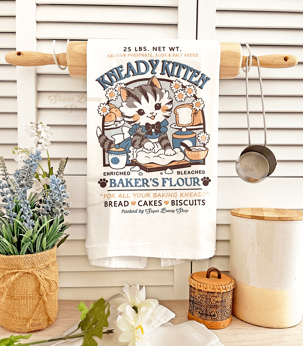 But first, Coffee Flower Filled Cup - Premium Kitchen Towel - Extra large  flour sack tea towel, dish towel, cute coffee lover gifts under 20 dollars