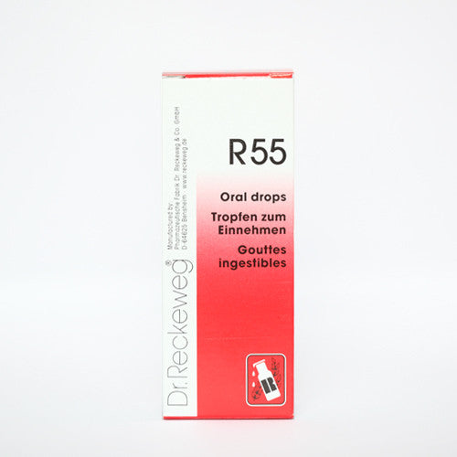 Dr Reckeweg R55 Drops 50ml All Types Of Injuries United Remedies