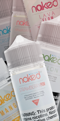 Naked100 e-juice talking card image