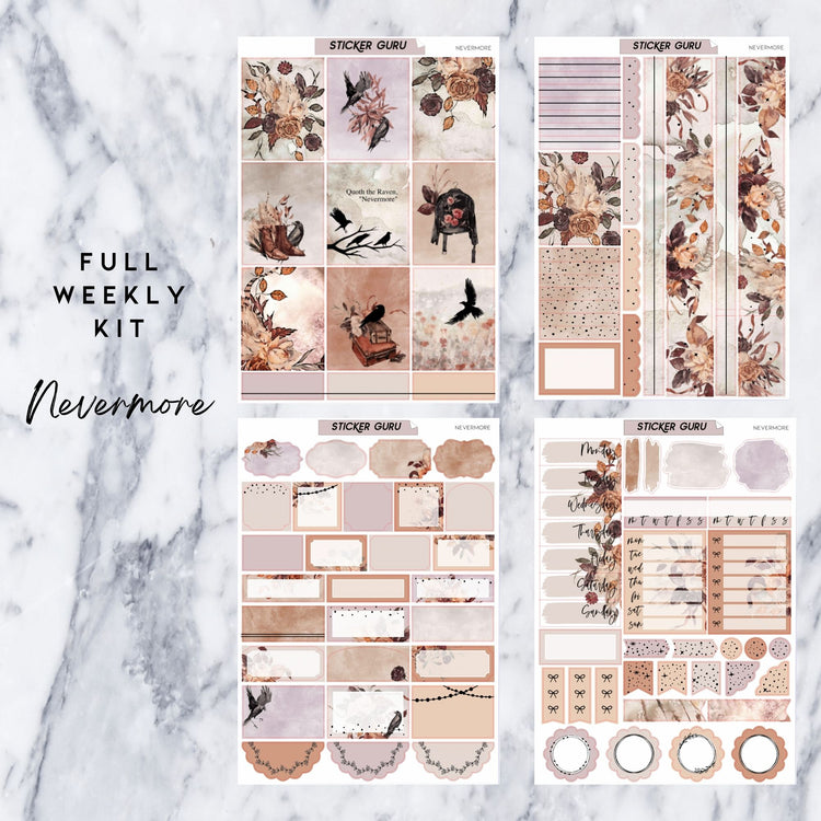 Nevermore • Silver Foil Full Kit