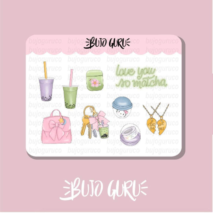 Boba Bubble Tea Ita Bag - Stami Studios