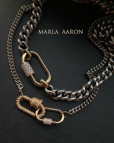 Marla Aaron chains and locks