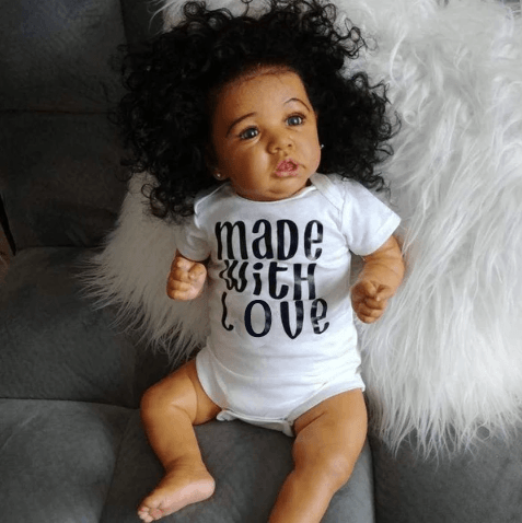 reborn baby dolls black girl cheap