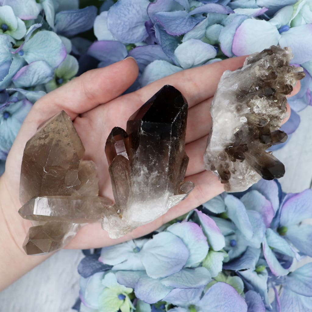 Smokey Quartz Cluster