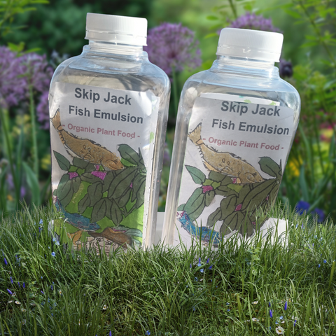 Skip Jack Fish Emulsion Plant Fertilizer 100% Organic 100%Fish Buy Best - Where to By Near Me- Back By Popular Demand