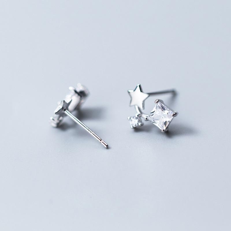 real silver stud earrings