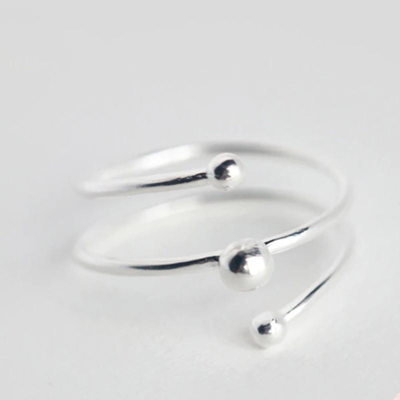 real silver rings for women