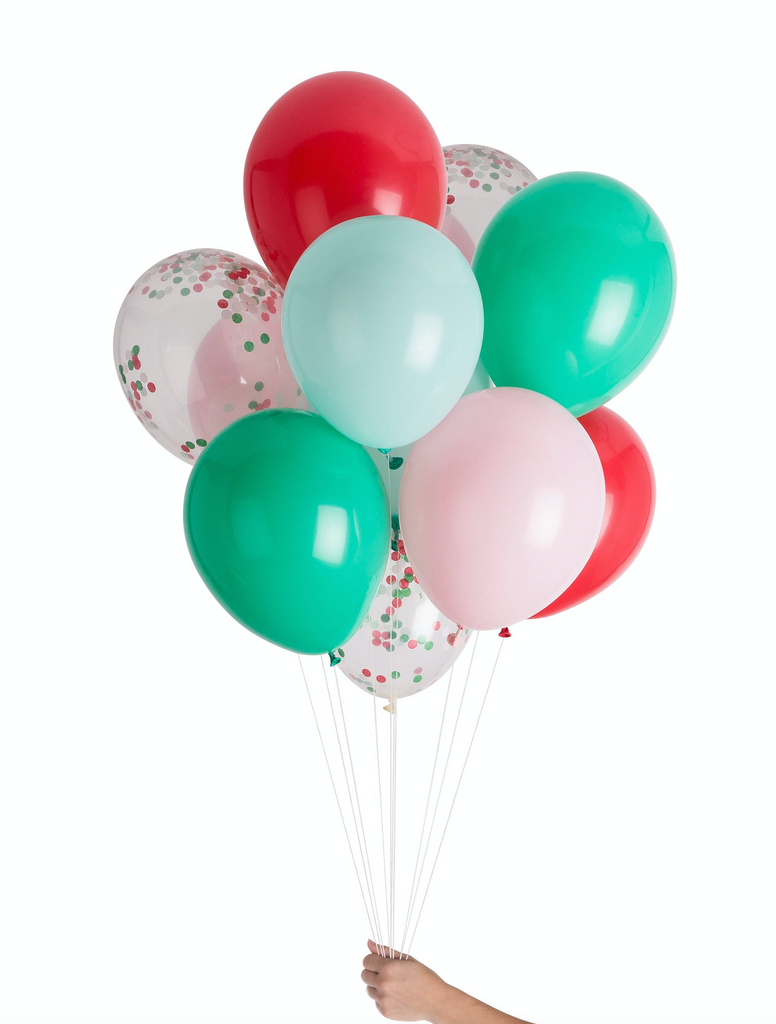latex balloons olivia's party