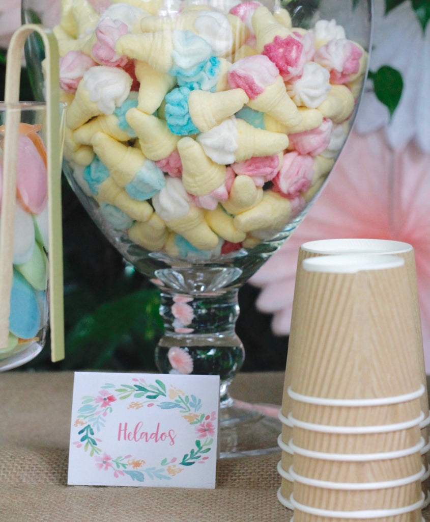 party decoration candy bar