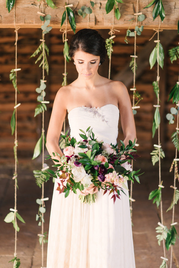 botanical garland weddings