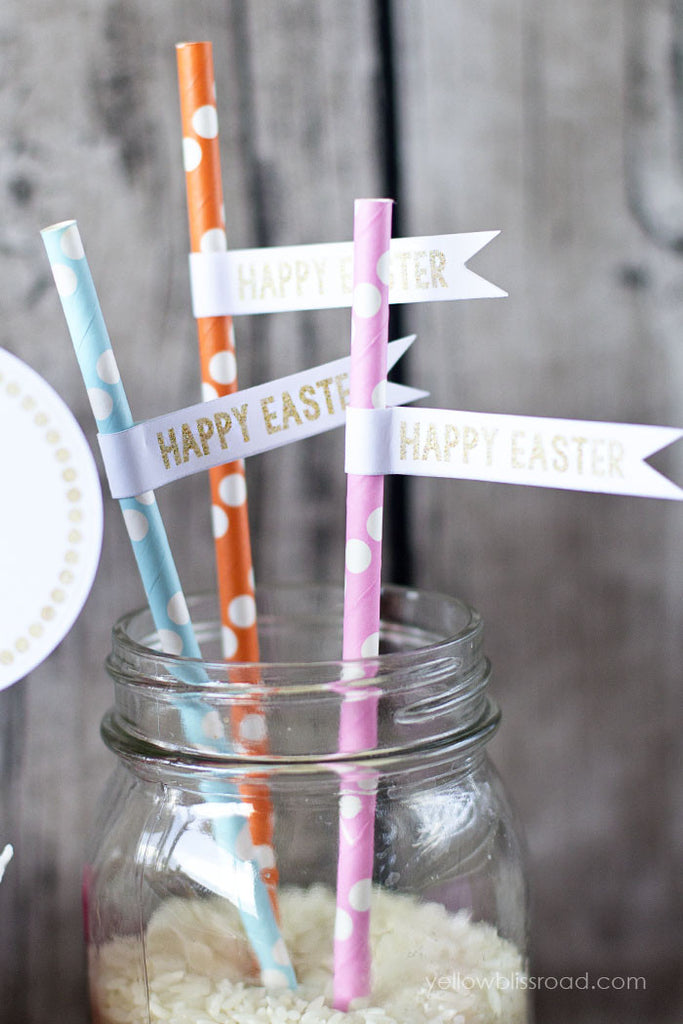 decoration straws easter free