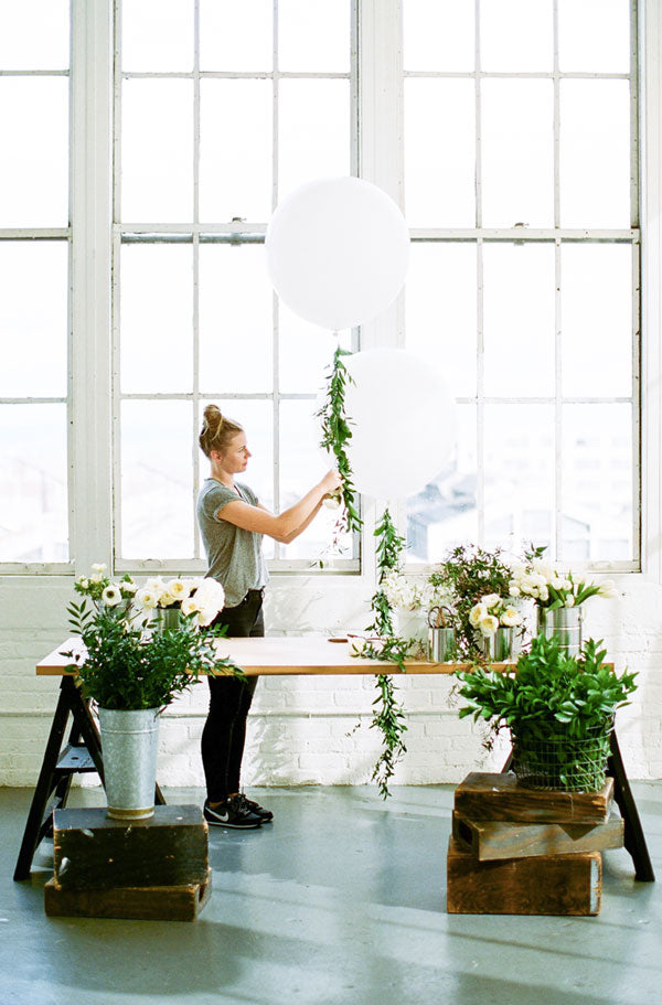 globos decorados para bodas