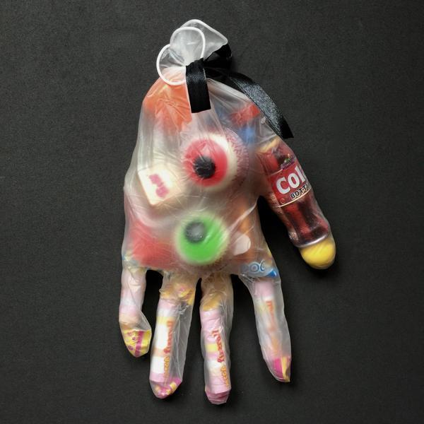 candy hand chute candy bar Halloween