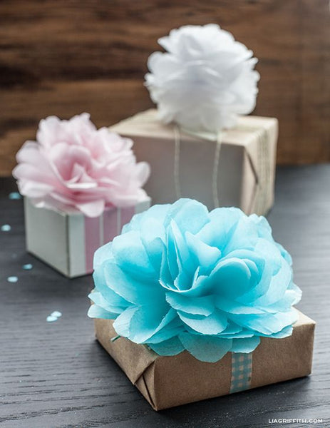 Ideas para decorar con flores de papel de seda – La Fiesta de Olivia