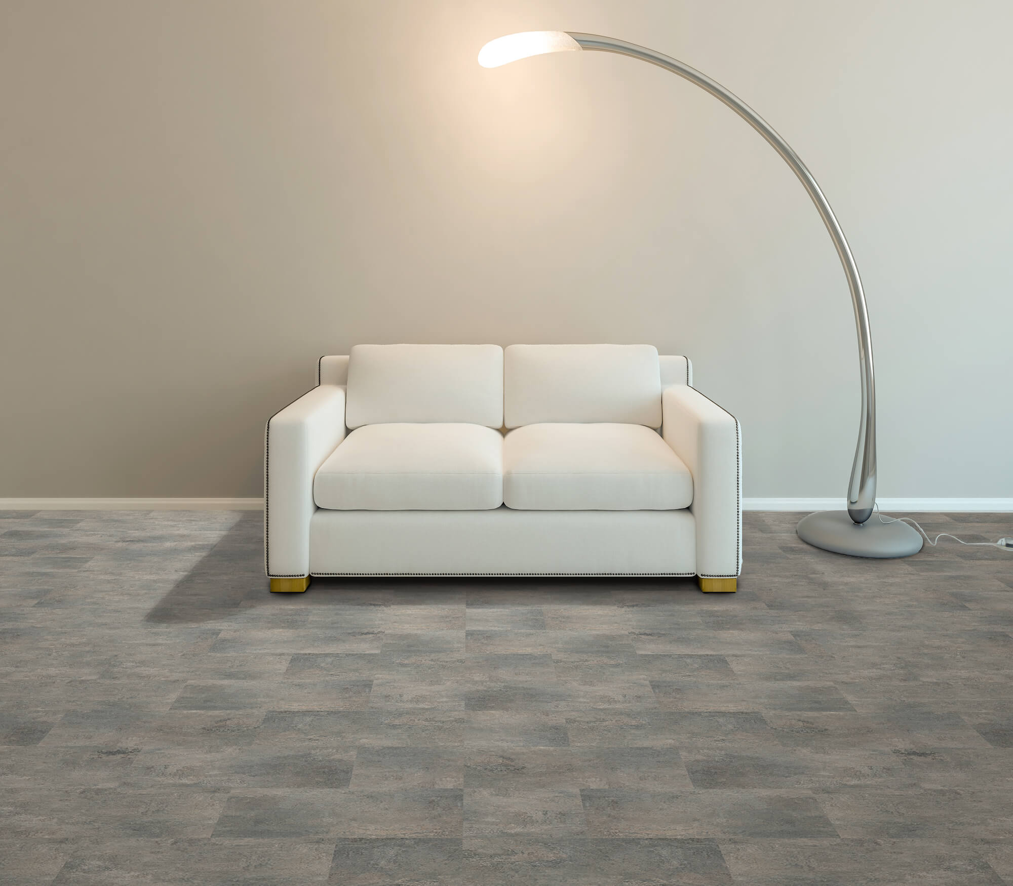 Impervia Grey Stone SPC Luxury Vinyl Tile Impervia Grey Stone SPC Luxury Vinyl Tile
