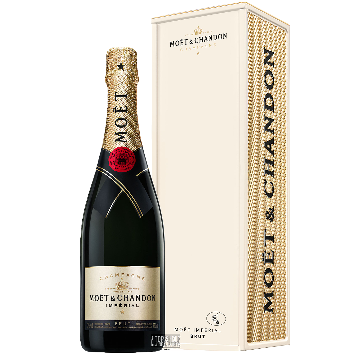 Moet & Chandon Brut Imperial Midnight Gold Case, Champagne