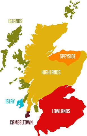 5 scotland regions