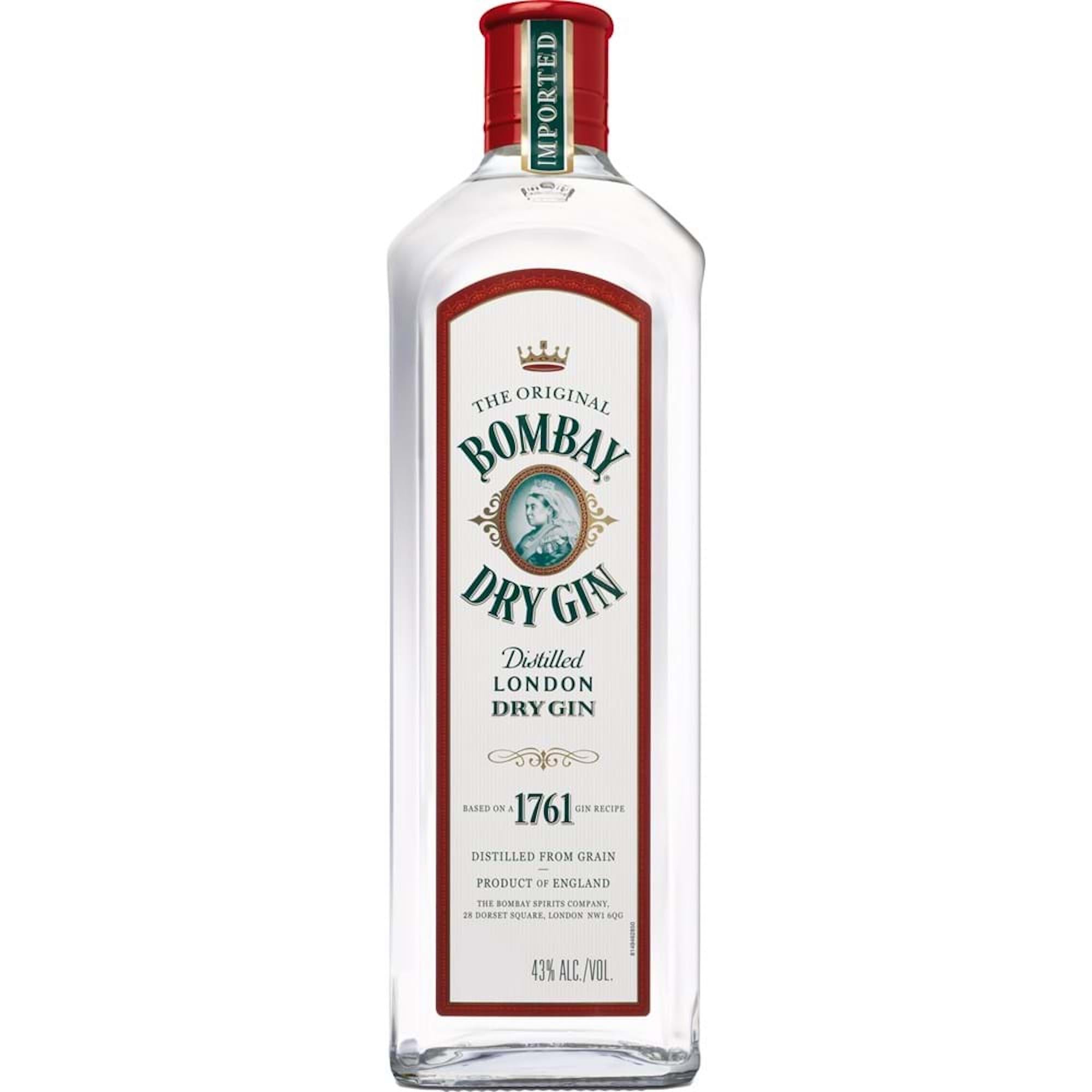 Gin dry bombay sapphire 40o bouteille de 70 cl - Transgourmet