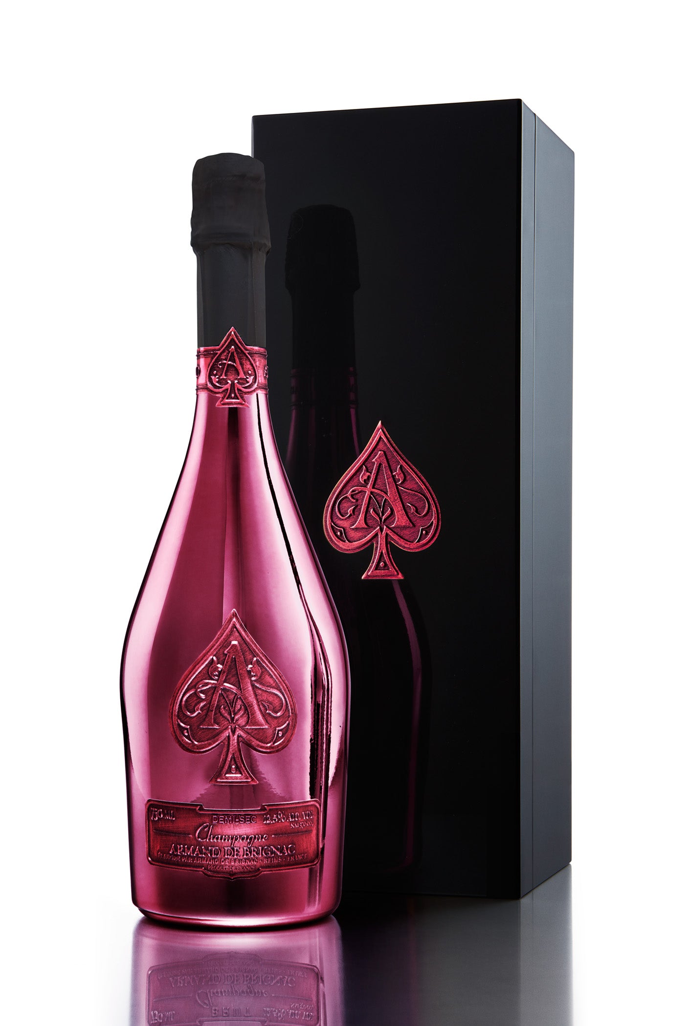 3) NV Armand de Brignac Ace of Spades Brut Rose, Champagne, 1500ml