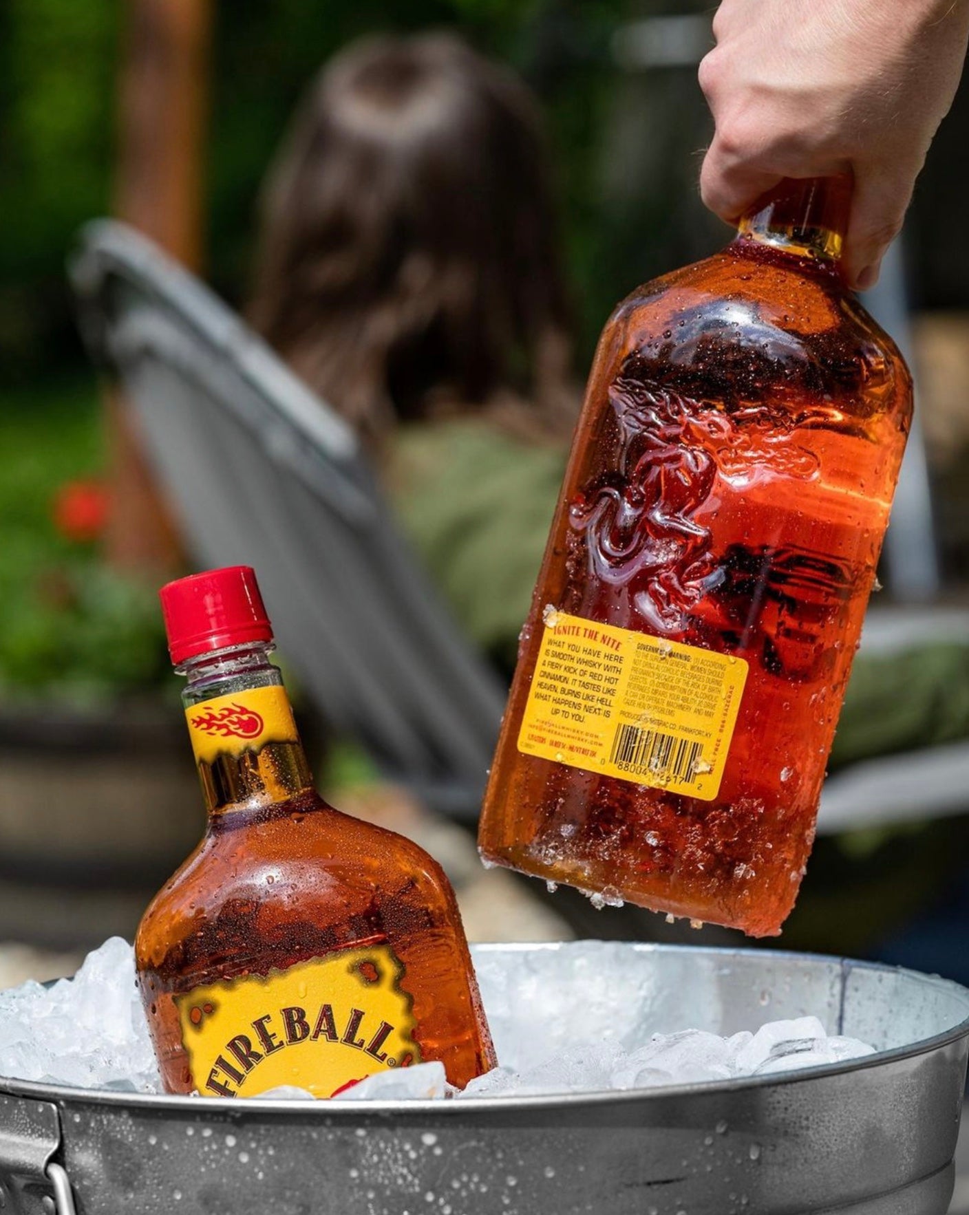 Fireball Cinnamon Whisky 1L  Delivery & Gifting Available