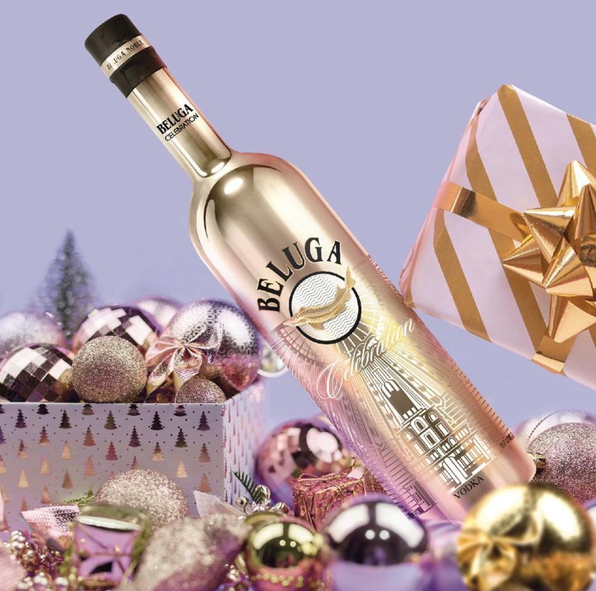 VODKA BELUGA GOLD LINE COFFRET CUIR 70CL - Maison Ferrero - Epicerie à  Ajaccio