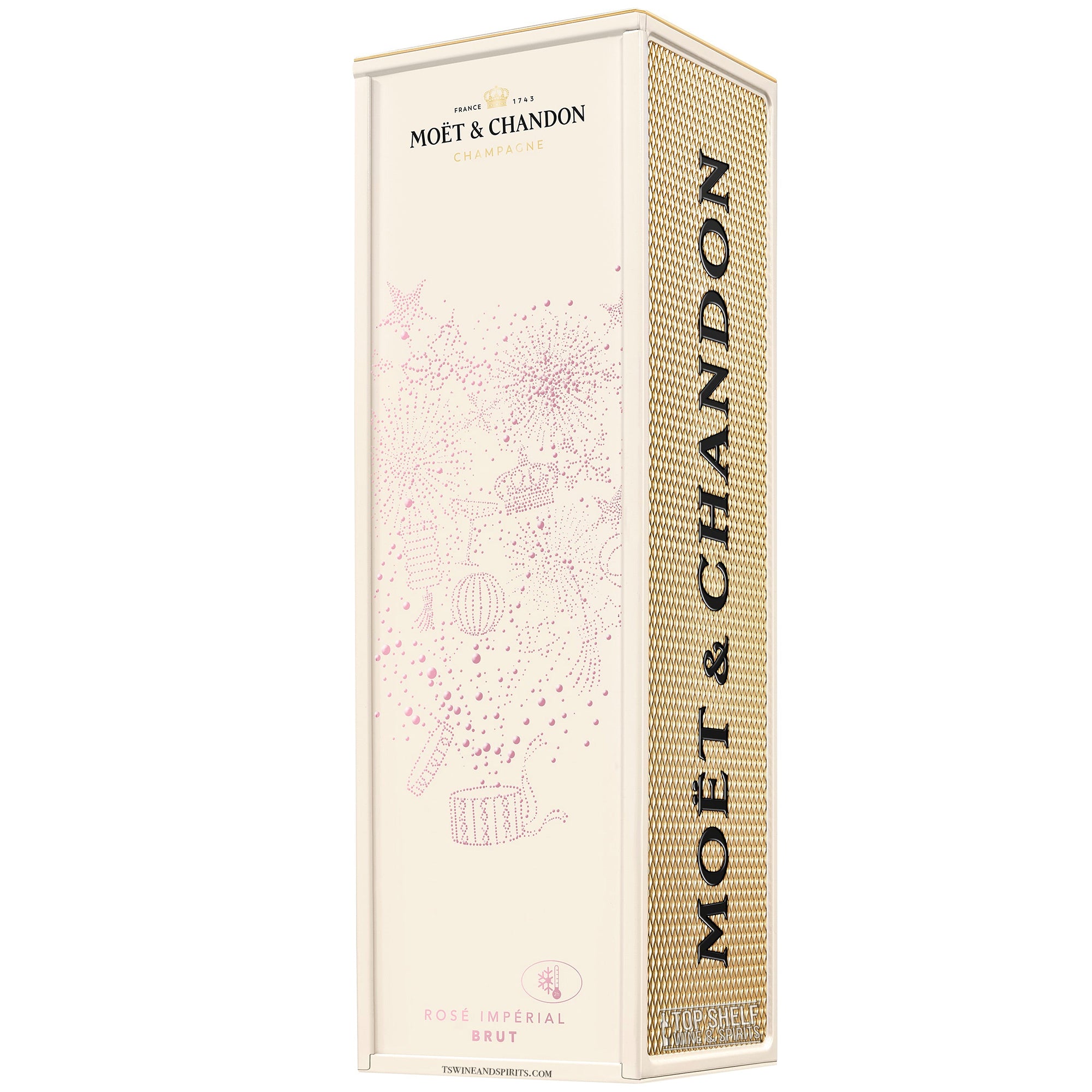 NV Moet & Chandon NBA Box Edition Nectar Imperial Rose, Champagne, Fra –  Woods Wholesale Wine