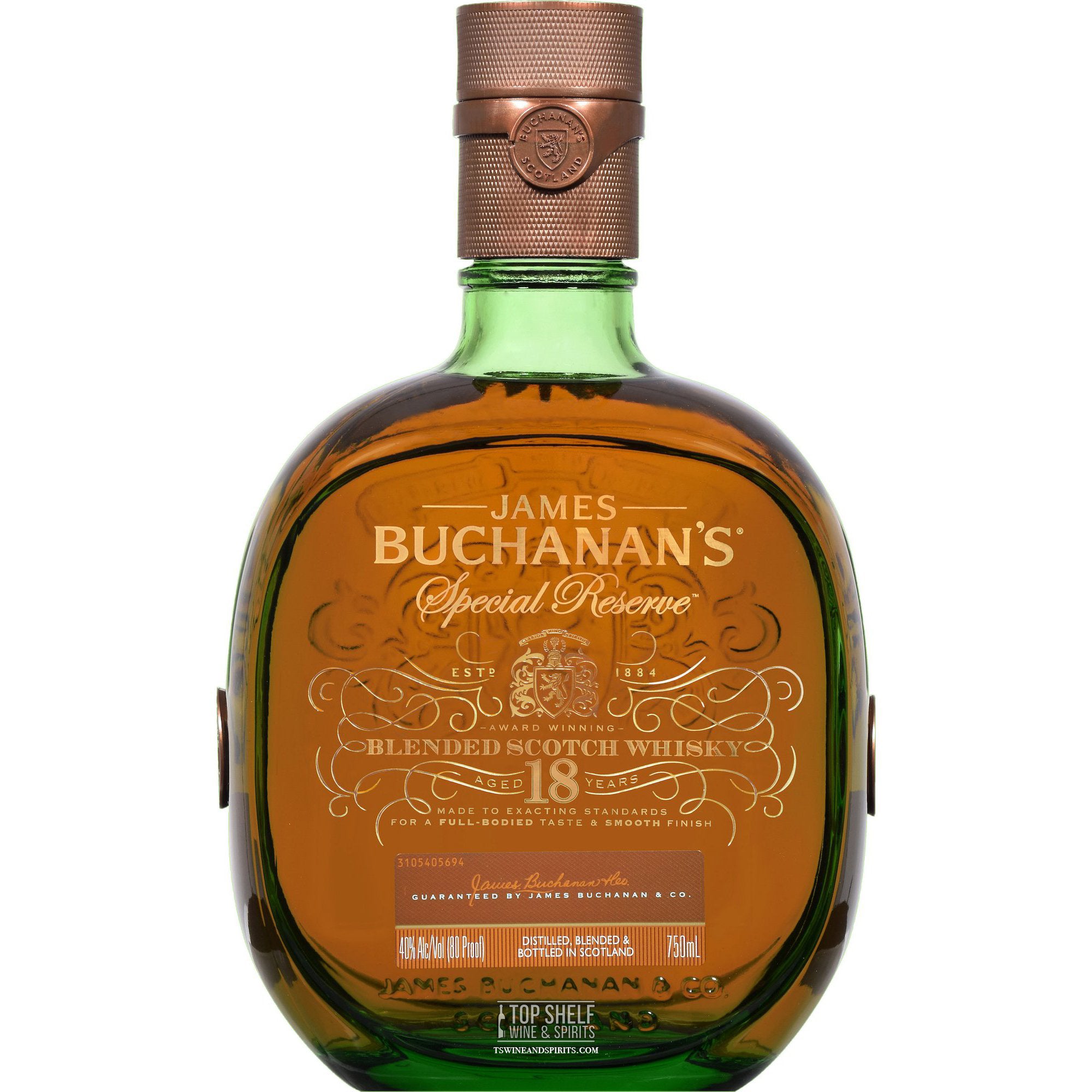 Whisky 12 anos De Luxe BUCHANANS 1l