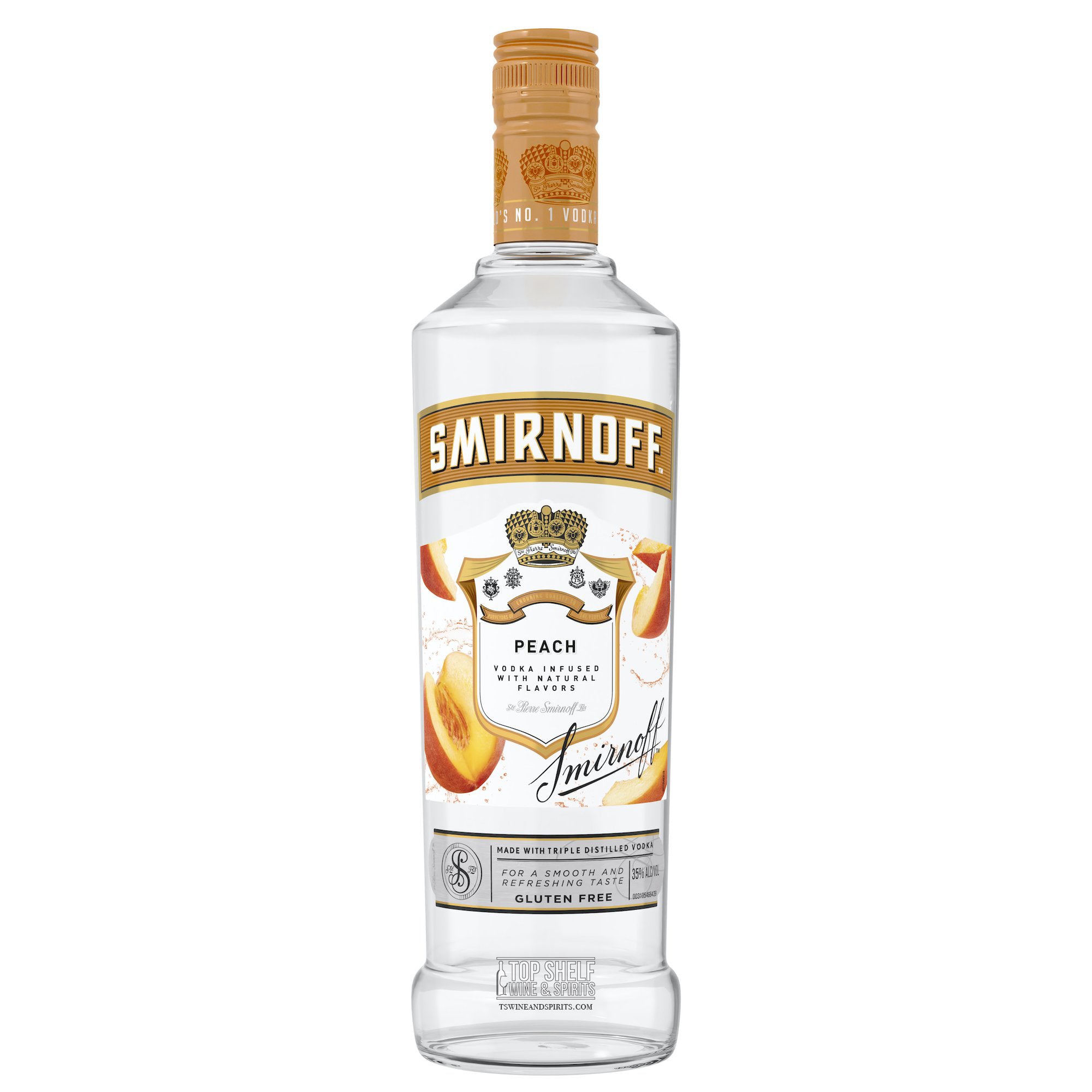 Smirnoff Kissed Caramel (Vodka infused with Natural Flavors), Gluten Free,  750 ml, 30% ABV