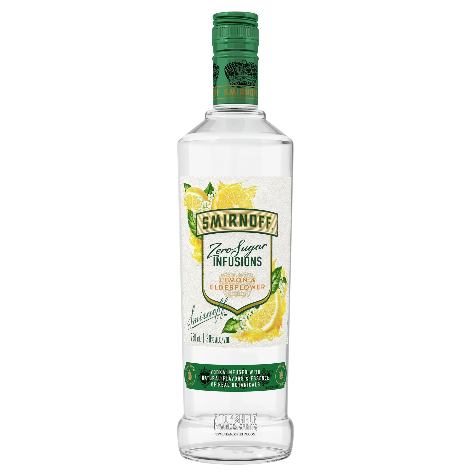 Belvedere Organic Infusions Lemon & Basil Vodka (750 ml)